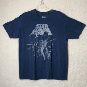 Star Wars stretch Mens Tee T Shirt L Large